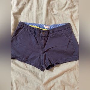 Navy blue Womens shorts
